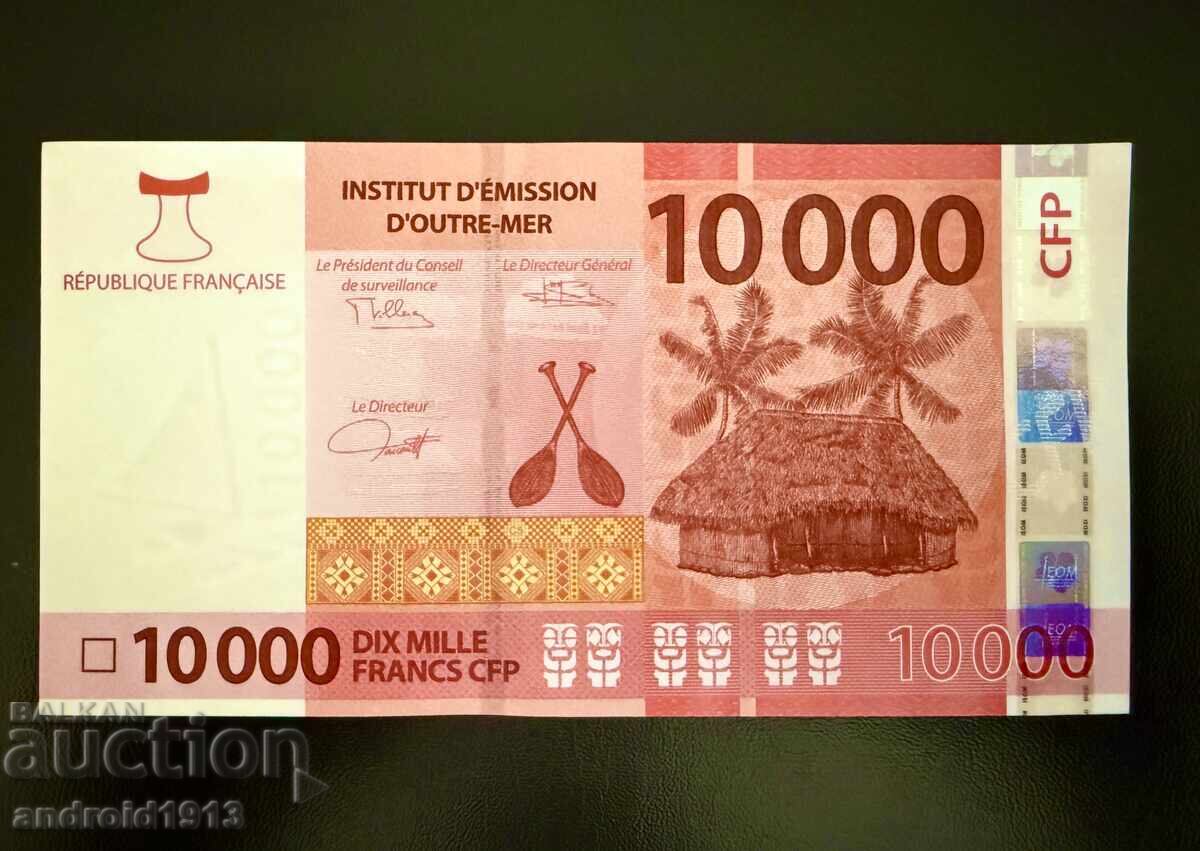 Γαλλική Πολυνησία - 10000 Φράγκα 2014, R-8, UNC