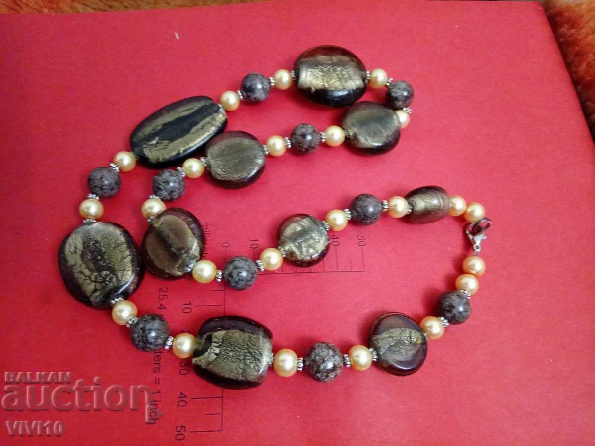Antique Necklace, Murano type
