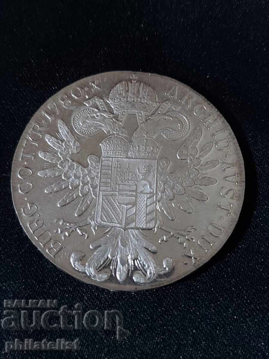 Delivery of Austria 1780 - 1 Thaler - Maria Theresa, Restrike #7 Silver Delivery of Austria 1780 - 1 Thaler - Maria Theresa, Restrike #7 Silver