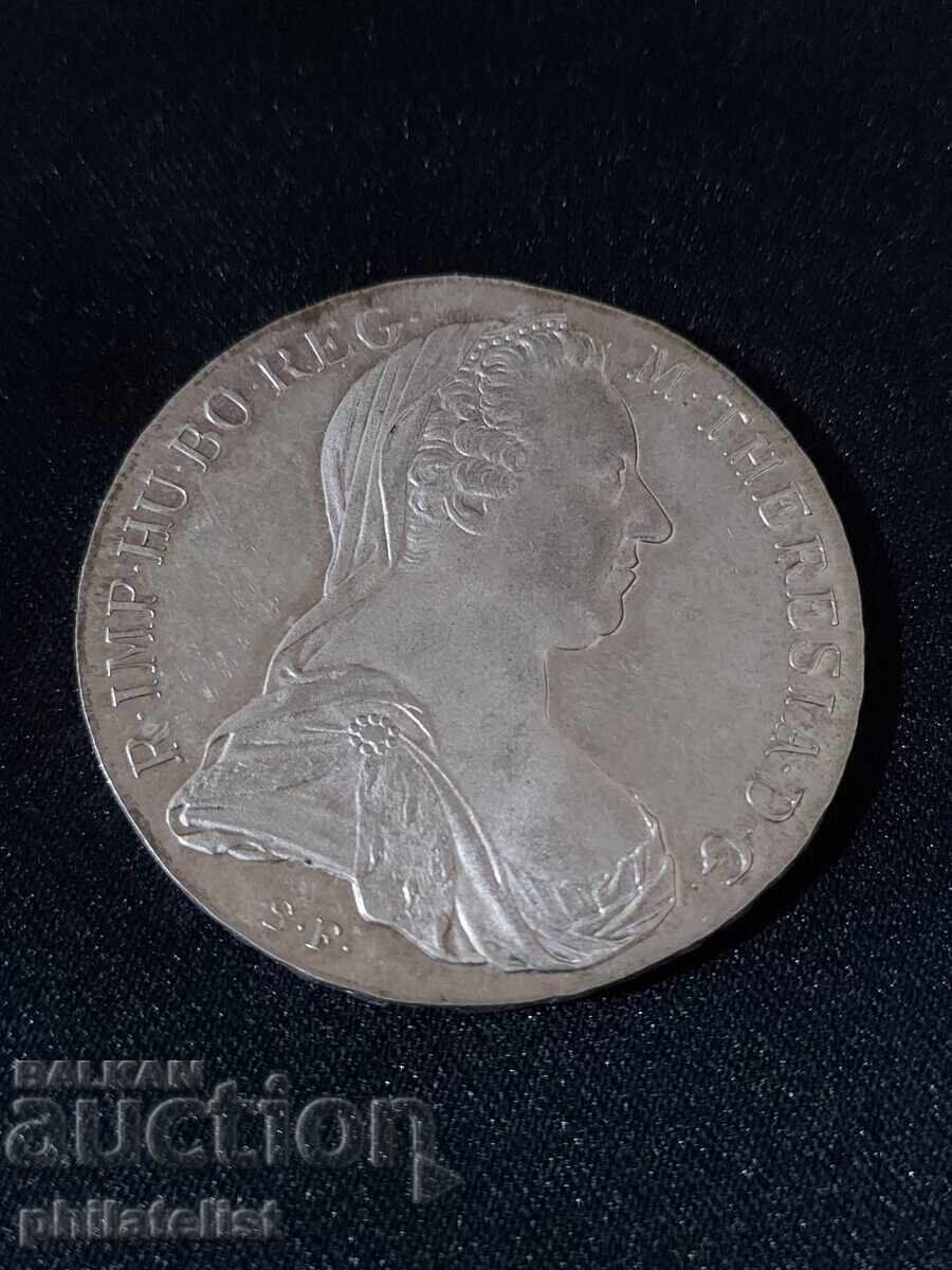 Austria 1780 - 1 Thaler - Maria Theresa, Restrike #7 Silver Austria 1780 - 1 Thaler - Maria Theresa, Restrike #7 Silver