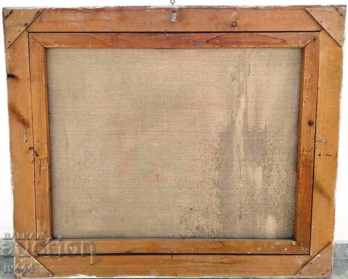 Παράδοση LYUBEN PETROV - ΕΛΑΙΟΓΡΑΦΙΑ - ΚΑΡΛΟΒΟ ΣΠΙΤΙ ΜΕ ΑΥΛΗ