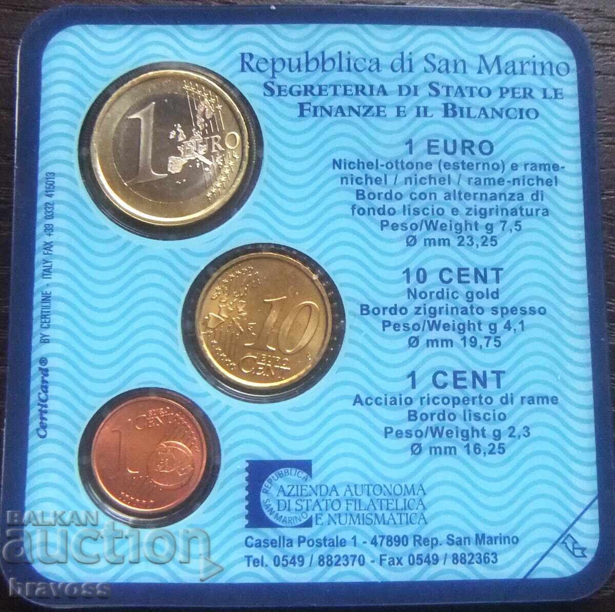 San Marino - LOT - 2004 cu preț 37.99 BGN | € 19.42 San Marino - LOT - 2004 cu preț 37.99 BGN | € 19.42
