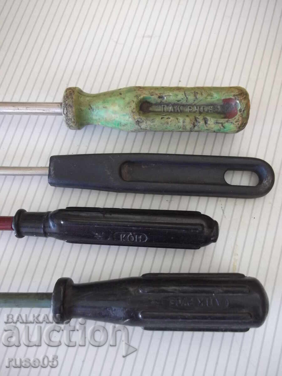 Лот от 4 бр. отвертки от соца - 5 Лот от 4 бр. отвертки от соца - 5