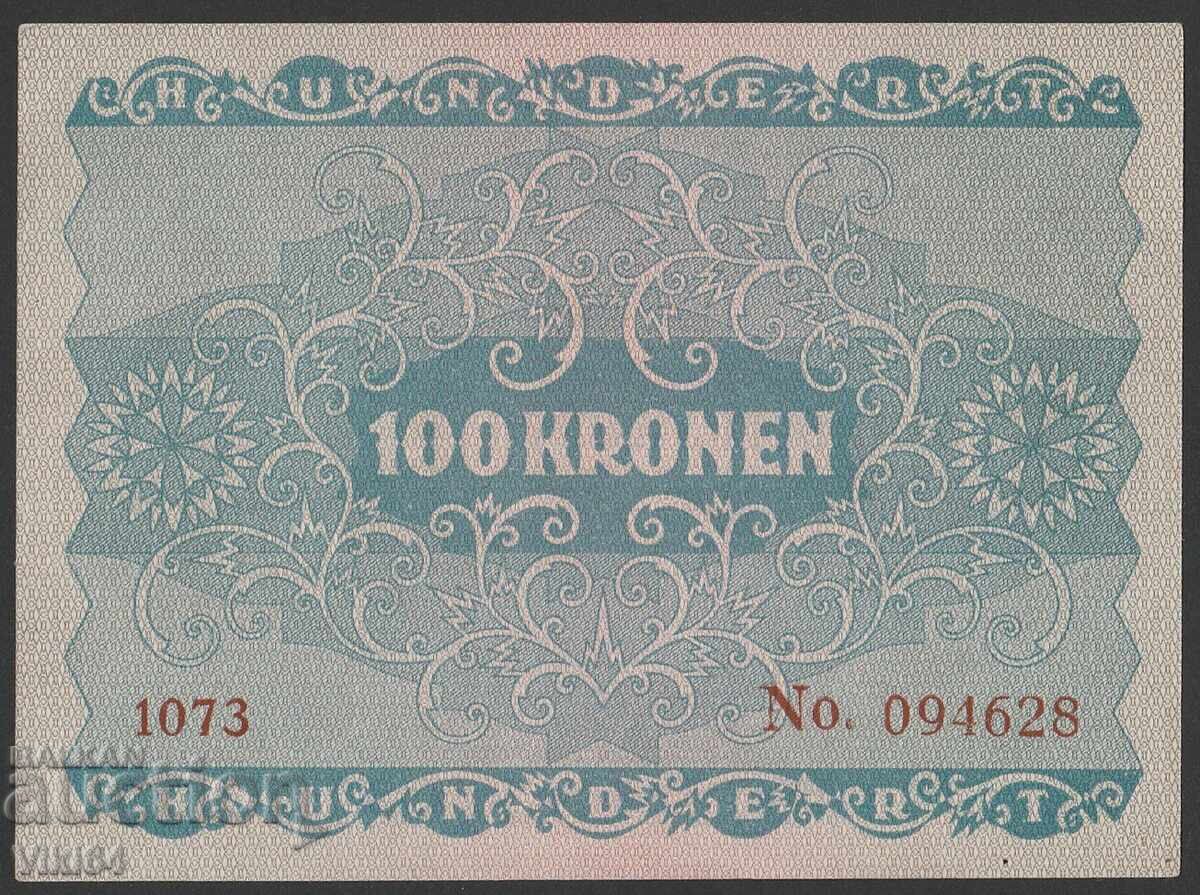 Bancnotă Austro Ungaria 100 Coroane 1922 cu preț 12.00 BGN | € 6.14