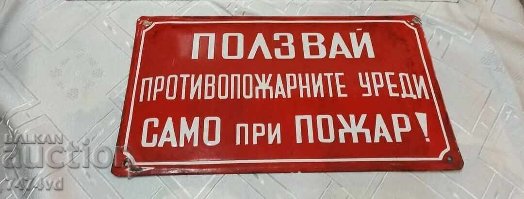 TABLĂ EMAILATĂ ROȘIE