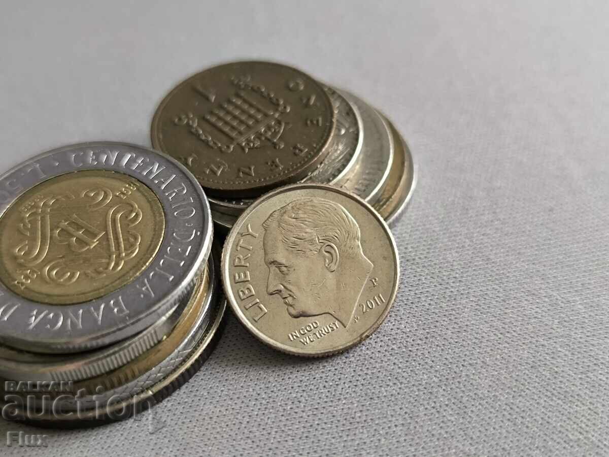 Νόμισμα - ΗΠΑ - 1 δίμη | 2011 με τιμή 1.00 BGN | € 0.51