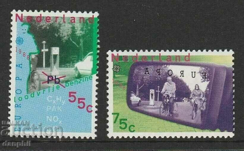 Netherlands 1988 Europe CEPT (**), clean series, unstamped Netherlands 1988 Europe CEPT (**), clean series, unstamped
