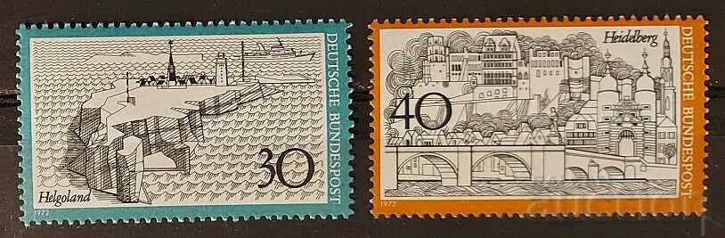 Германия 1972 Сгради MNH Германия 1972 Сгради MNH