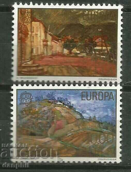 Yugoslavia - 1977 Europe CEPT (**) clean, unstamped series Yugoslavia - 1977 Europe CEPT (**) clean, unstamped series