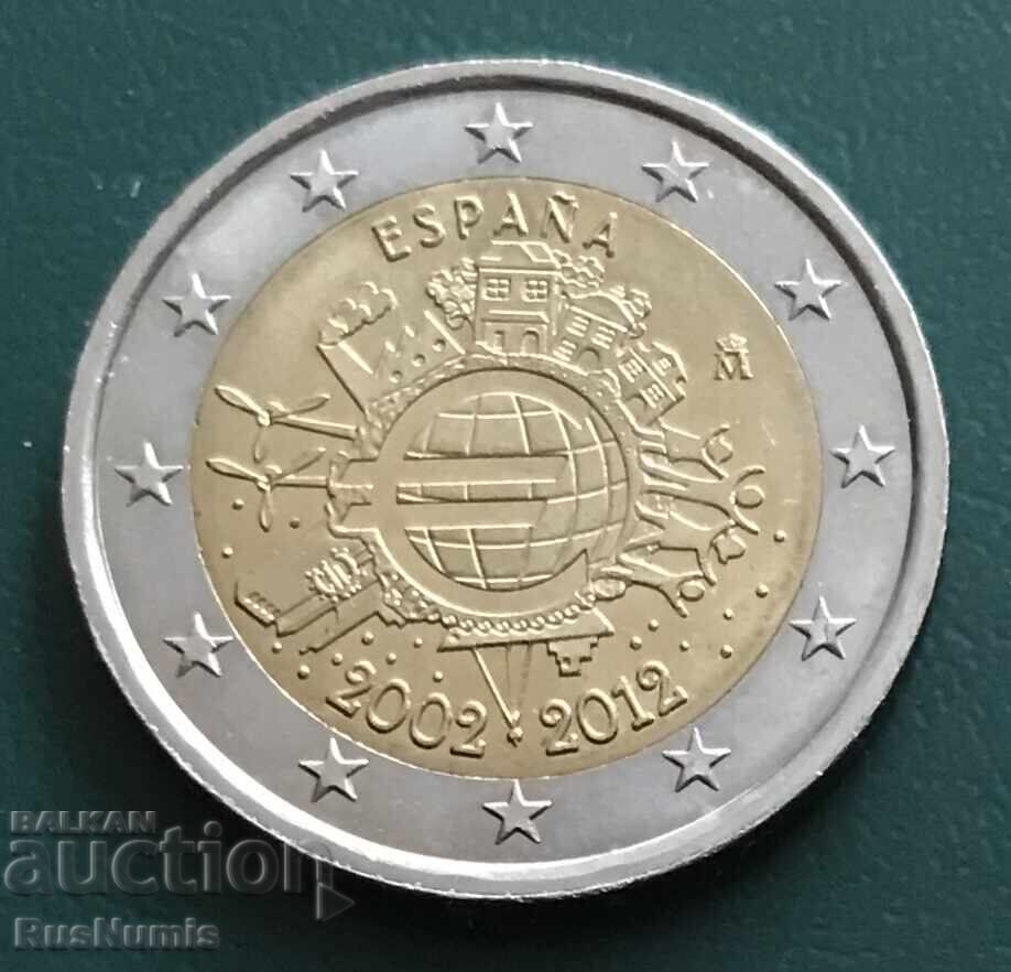 Spain. 2 Euro 2012. 10 Years of Euro