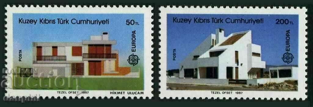 Turkish Cyprus 1987 Europe CEPT (**), series clean unstamped Turkish Cyprus 1987 Europe CEPT (**), series clean unstamped