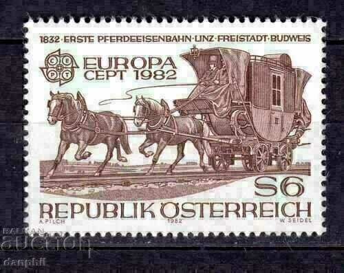 Austria 1982 Europe CEPT (**) clean series, unstamped