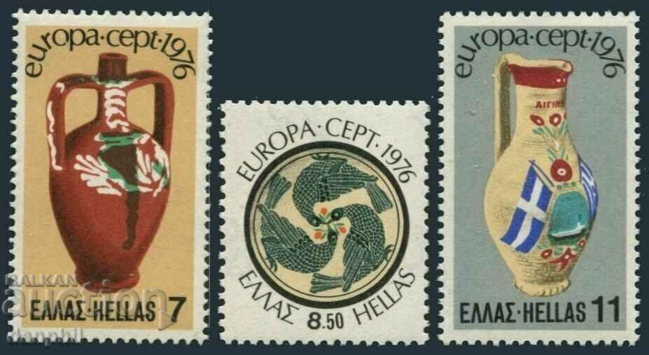 Гърция 1976 Eвропа CEПT (**) чисти, неклеймовани Гърция 1976 Eвропа CEПT (**) чисти, неклеймовани