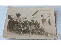 Снимка Ловджии с четири ловни кучета