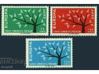Турция 1962 Eвропа CEПT (**) чисти, неклеймовани