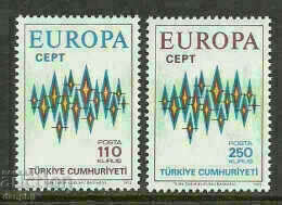 Turkey 1972 Europe CEPT (**) clean, unstamped Turkey 1972 Europe CEPT (**) clean, unstamped