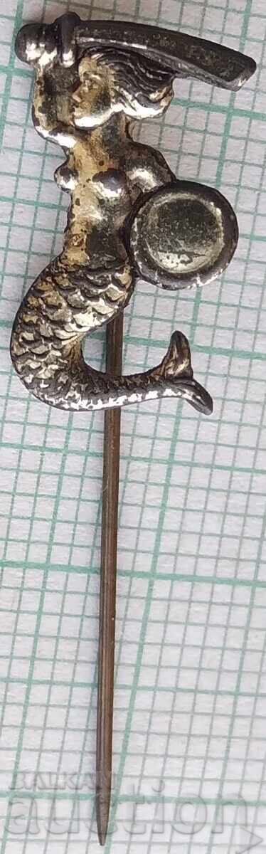 18991 Значка - герб на град Варшава Полша