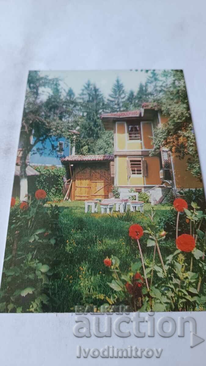 Postcard Koprivshtitsa Dushkova house 1983