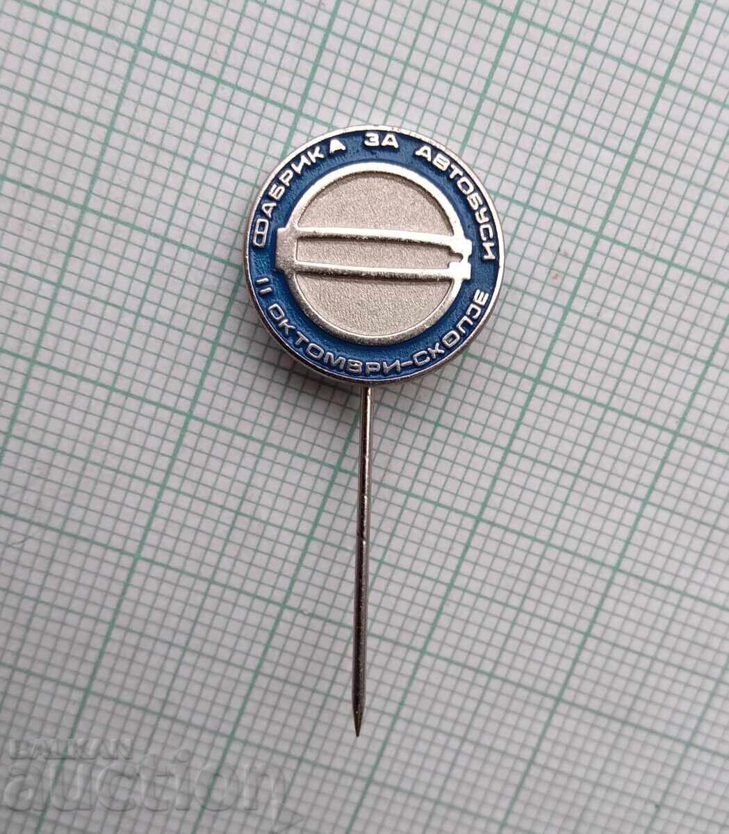 18998 October Skopje Bus Factory - Yugoslavia with price 1.50 BGN | € 0.77