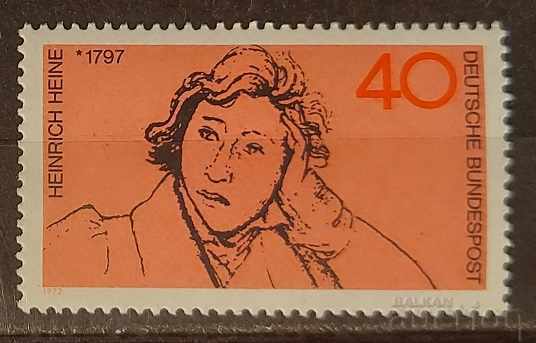 Γερμανία 1972 Personalities MNH