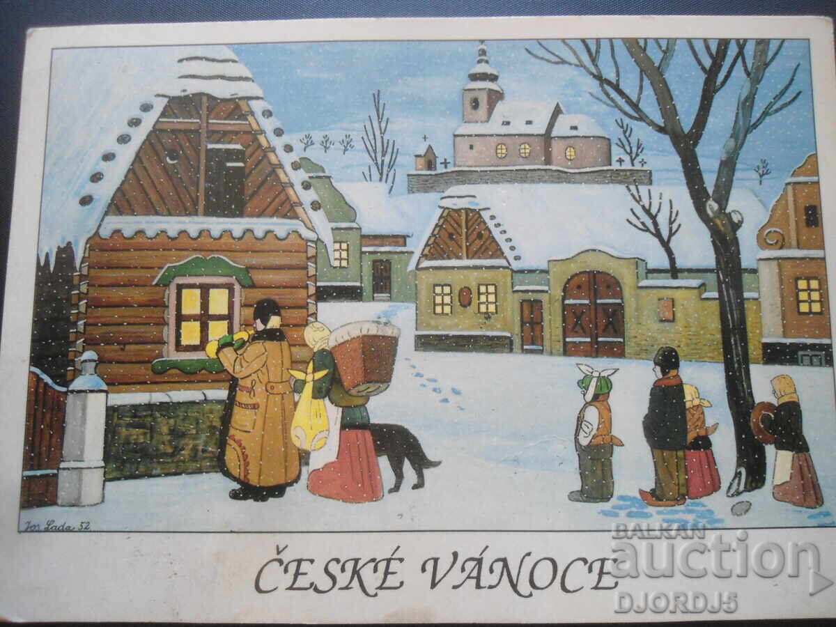 Old greeting card Old greeting card