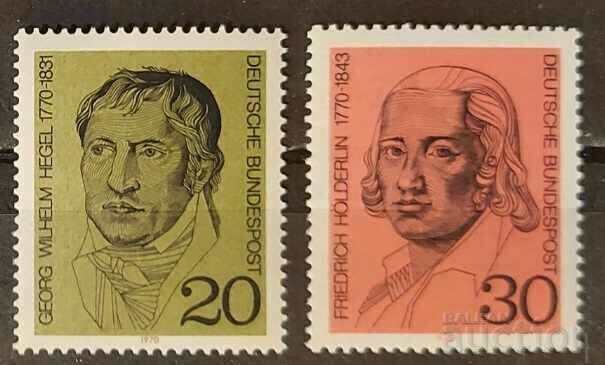 Germania 1970 Personalități/Muzică MNH Germania 1970 Personalități/Muzică MNH