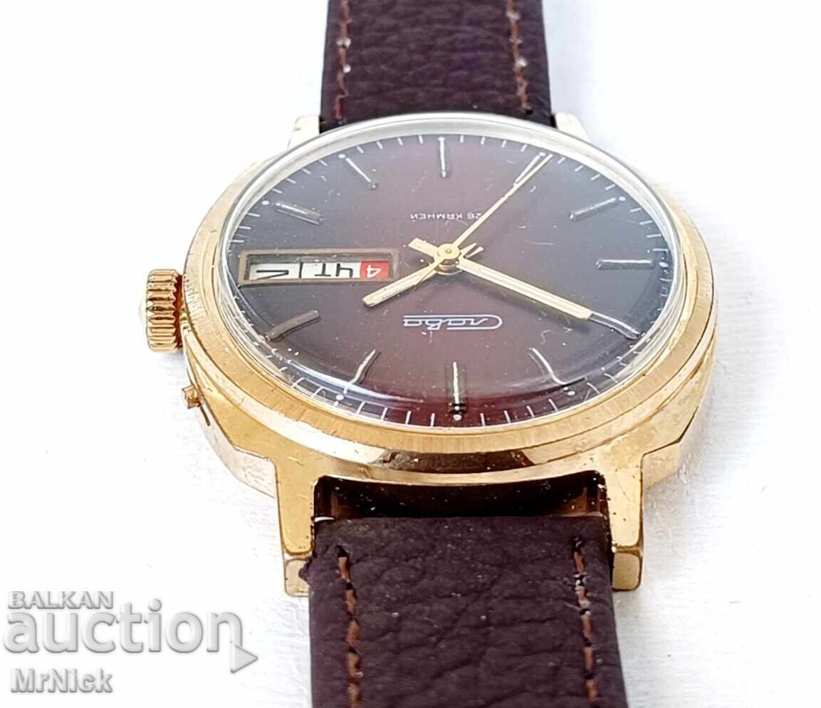 Slava Slava gold-plated men's mechanical watch - 5 Slava Slava gold-plated men's mechanical watch - 5