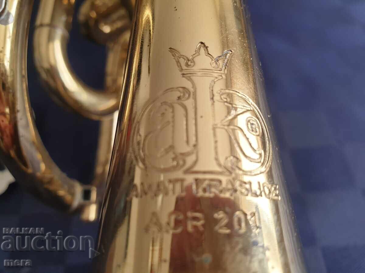 Отличен тромпет Amati Kraslice ACR 201 - 5