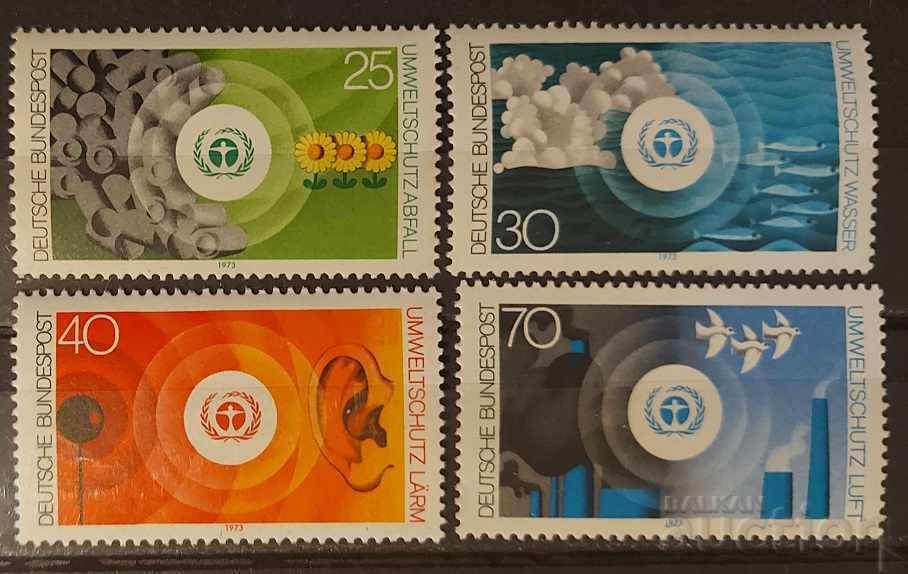 Germania 1973 Flori/Păsări/Pești MNH Germania 1973 Flori/Păsări/Pești MNH