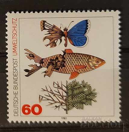 Germania 1981 Flora/Faună/Pești/Fluturi MNH