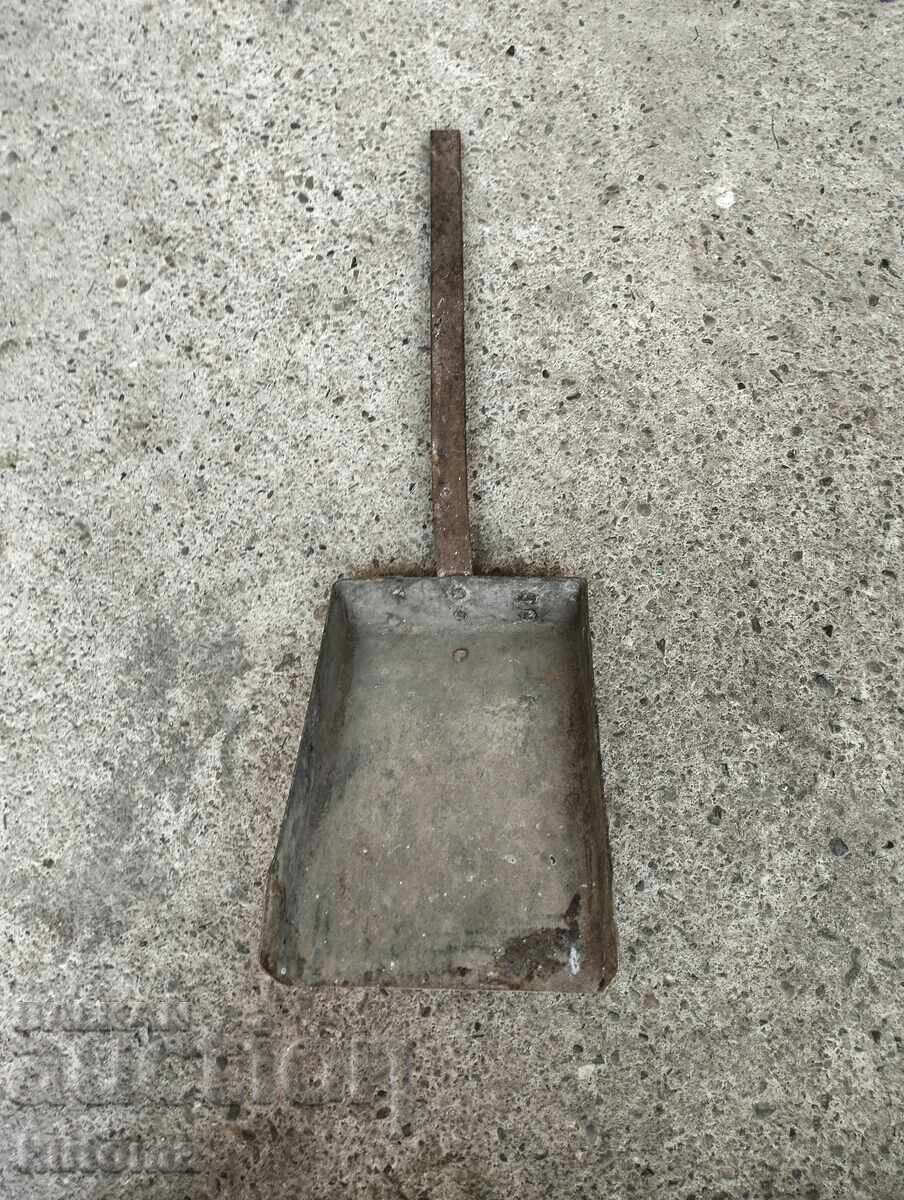 Old iron shovel