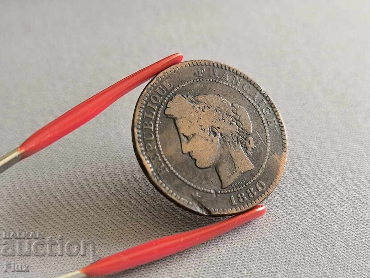 Coin - France - 10 centimes | 1880 with price 18.00 BGN | € 9.20