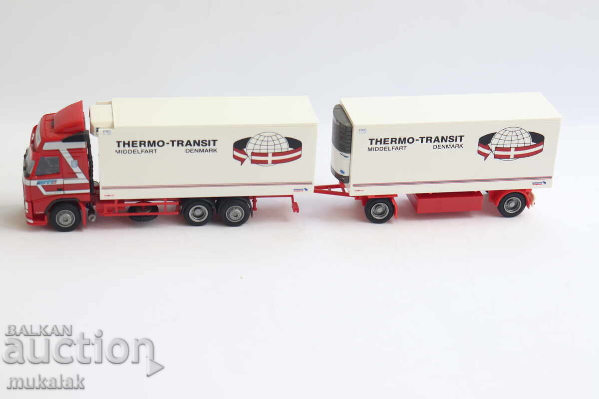 AMW 1:87 H0 VOLVO THERMO KING REFRIGERATED TRUCK TIR MODEL with price 45.00 BGN | € 23.01