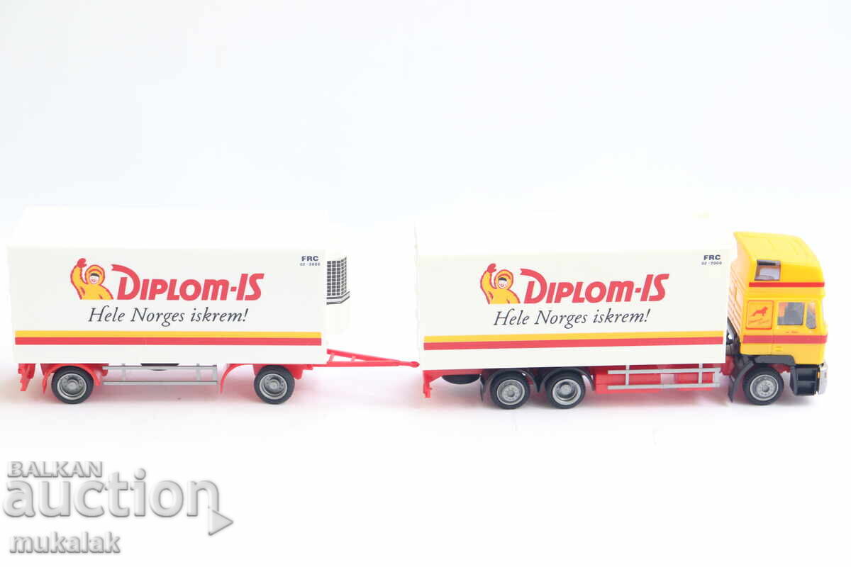 AMW 1:87 H0 MAN THERMO KING REFRIGERATED TRUCK TIR MODEL - 5