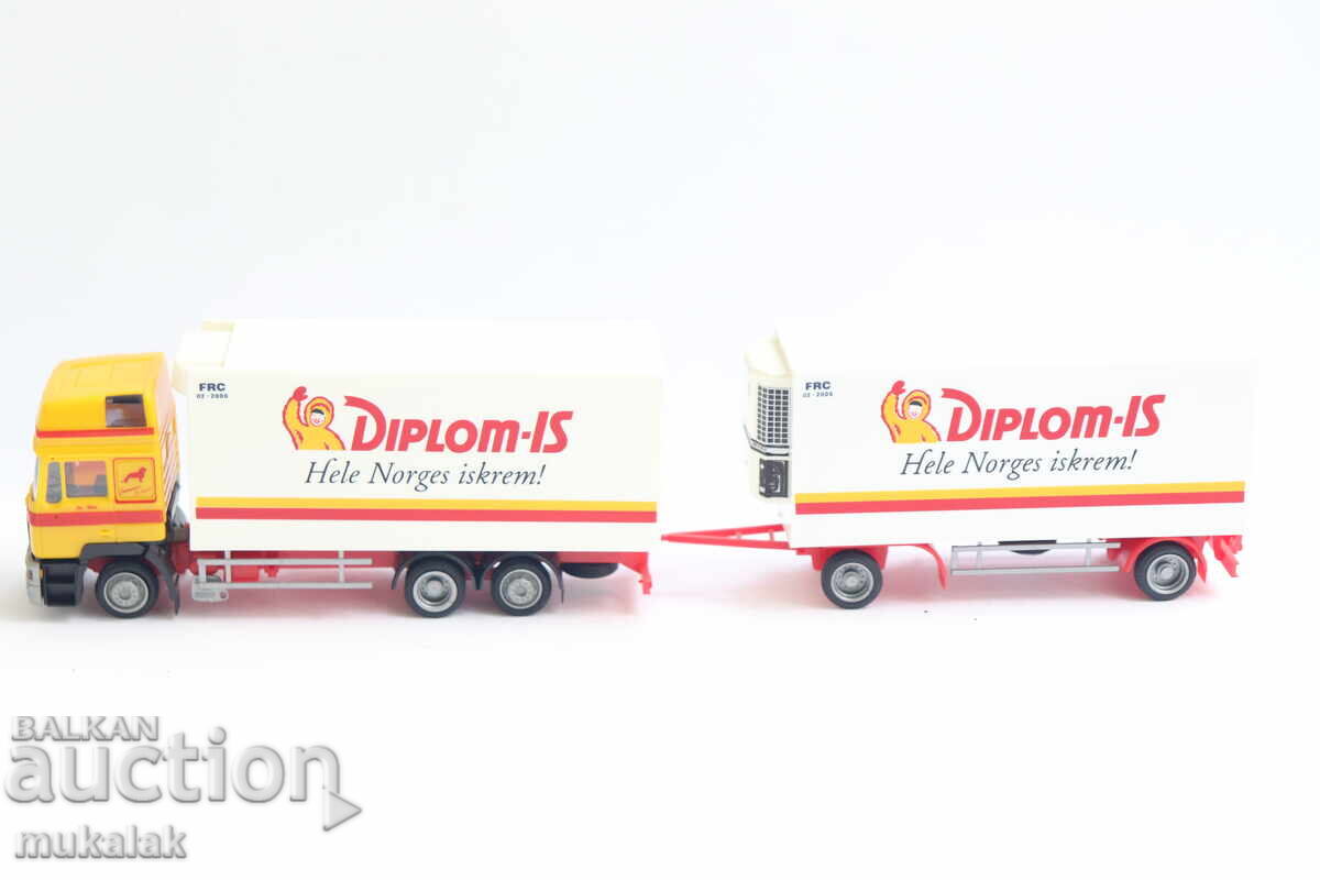 AMW 1:87 H0 MAN THERMO KING REFRIGERATED TRUCK TIR MODEL