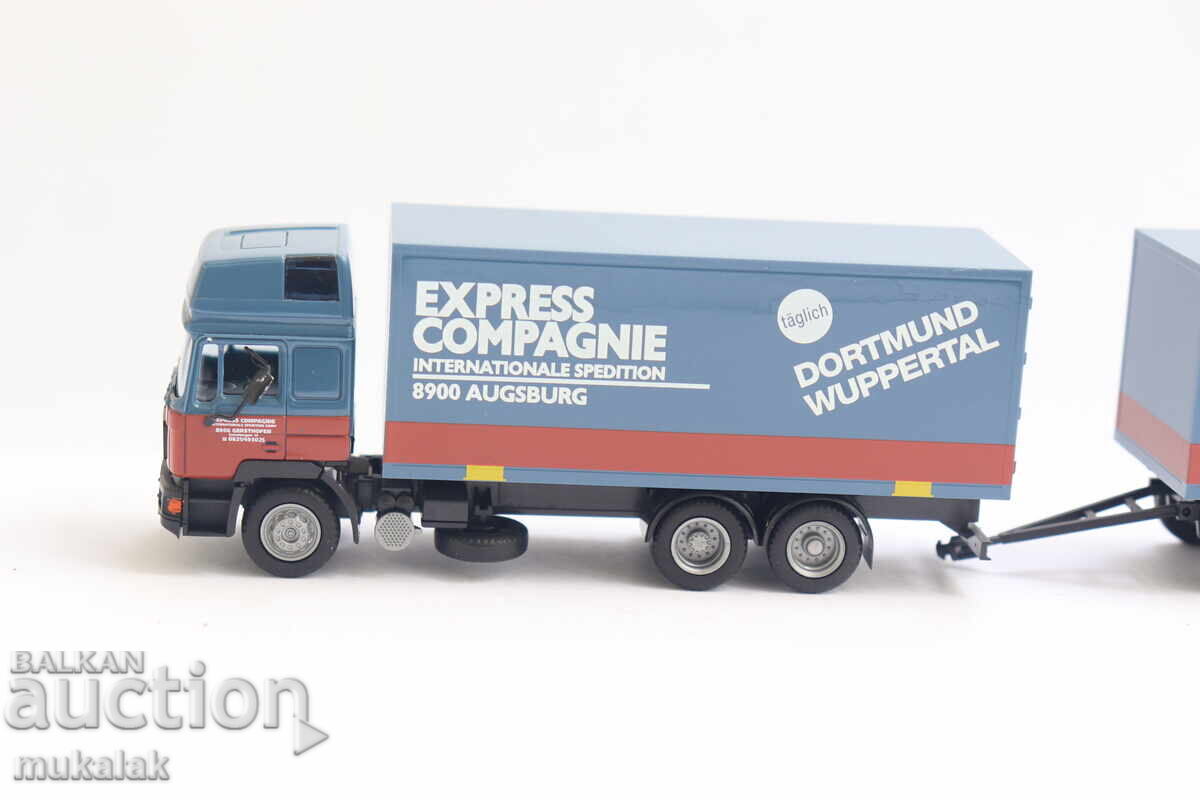 Δημοπρασία AMW 1:87 H0 MAN ΦΟΡΤΗΓΟ TIR ΜΟΝΤΕΛΟ ΑΜΑΞΙ