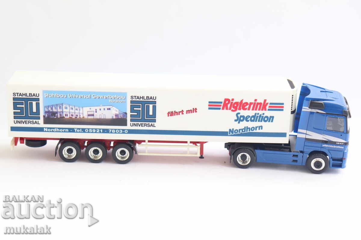 HERPA 1:87 H0 MERCEDES ACTROS CAMION TIR MODEL MAȘINĂ - 5 HERPA 1:87 H0 MERCEDES ACTROS CAMION TIR MODEL MAȘINĂ - 5