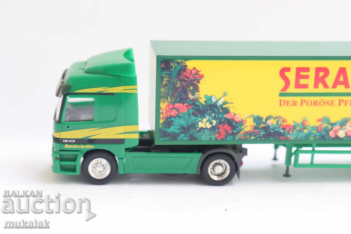 HERPA 1:87 H0 MERCEDES ACTROS TRUCK TIR MODEL CAR with price 25.00 BGN | € 12.78