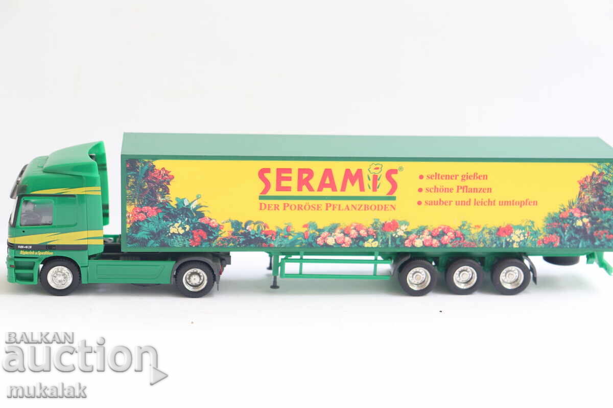 HERPA 1:87 H0 MERCEDES ACTROS TRUCK TIR MODEL CAR