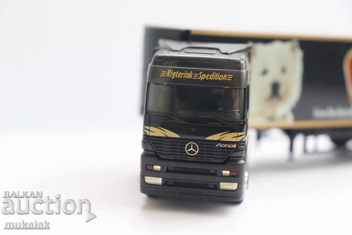 Auction  HERPA 1:87 H0 MERCEDES ACTROS TRUCK TIR MODEL CAR