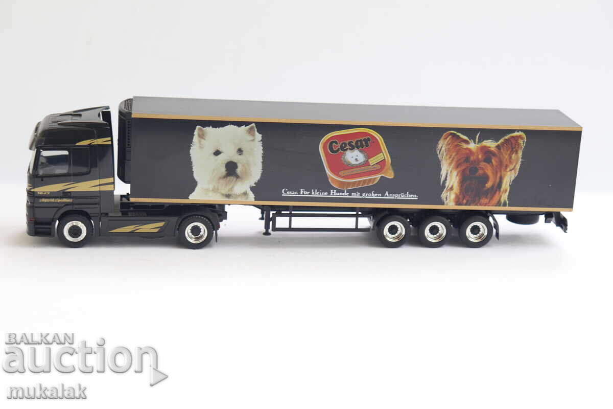 HERPA 1:87 H0 MERCEDES ACTROS TRUCK TIR MODEL CAR