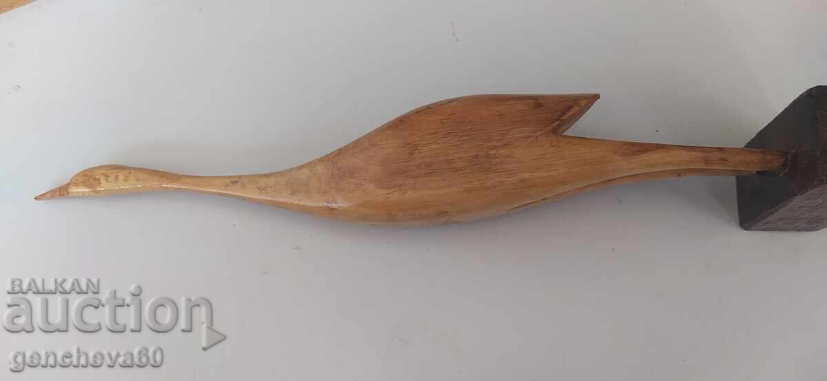 Delivery of Wooden water bird figure 37cm Delivery of Wooden water bird figure 37cm