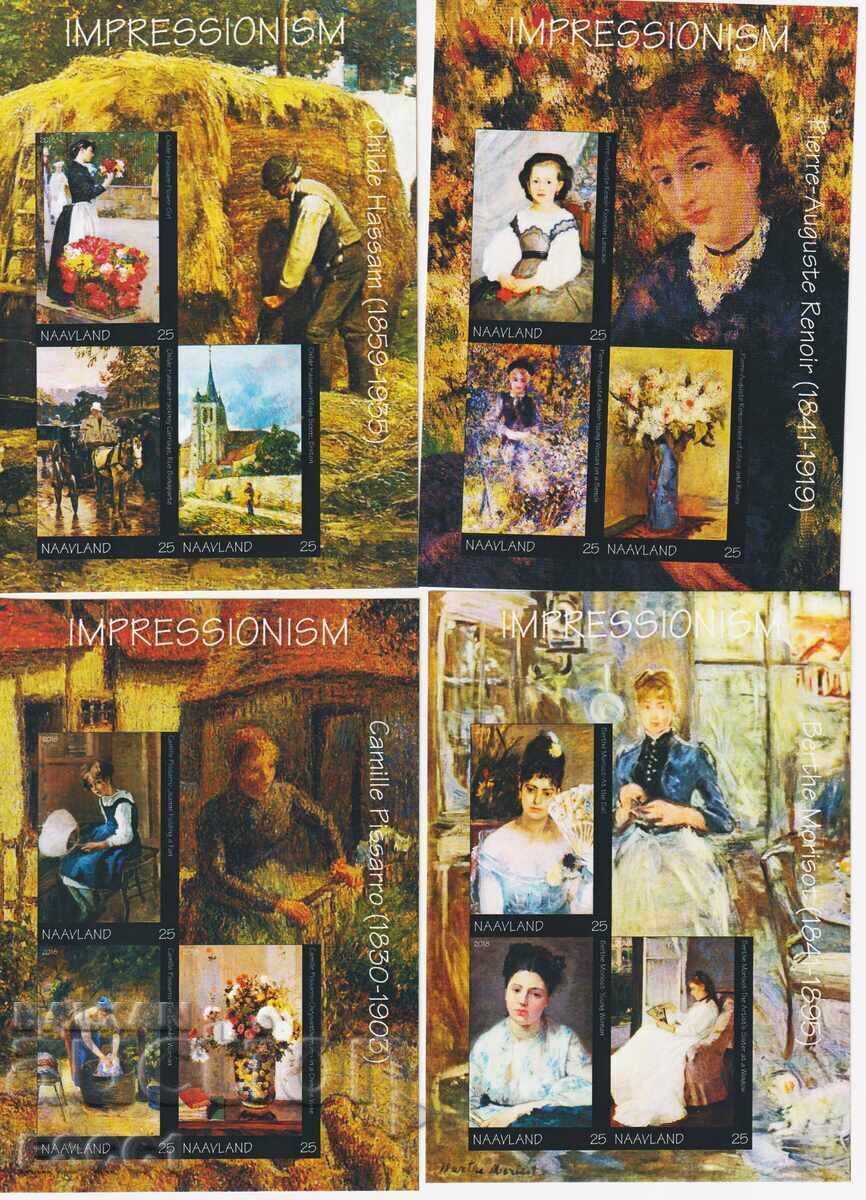 Καθαρά μπλοκ Ζωγραφική Ιμπρεσιονισμός 2018 Τόνγκο Καθαρά μπλοκ Ζωγραφική Ιμπρεσιονισμός 2018 Τόνγκο