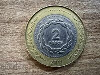 Аржентина - 2 песос (2011)