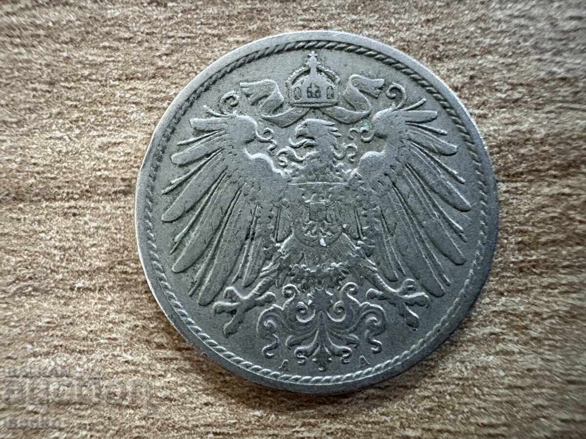 Germany - 10 Pfennig (1907) - A with price 0.90 BGN | € 0.46 Germany - 10 Pfennig (1907) - A with price 0.90 BGN | € 0.46