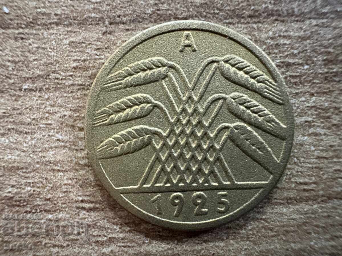 Germany - 5 Reichspfennig (1925) - A with price 0.60 BGN | € 0.31 Germany - 5 Reichspfennig (1925) - A with price 0.60 BGN | € 0.31