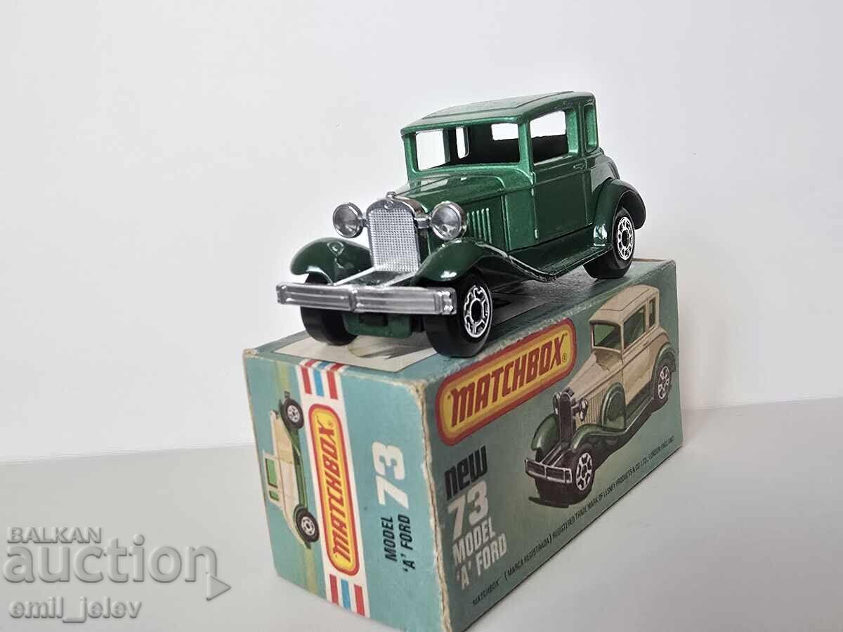 Auction  LESNEY MATCHBOX - 73C Ford Model "A" 1979 orig. box