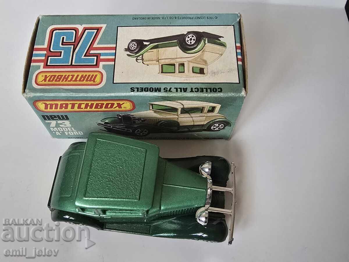 LESNEY MATCHBOX - 73C Ford Model "A" 1979 orig. box - 5