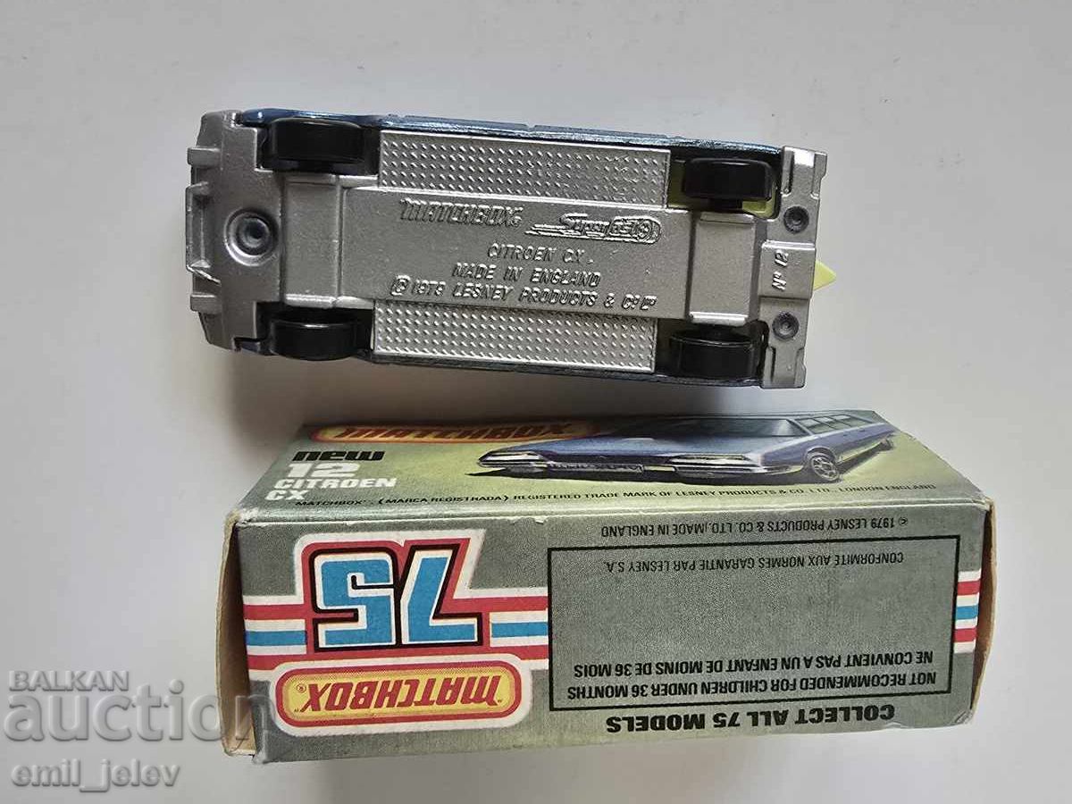 LESNEY MATCHBOX - 12D Citreon CX 1979 οργ. κουτί - 6