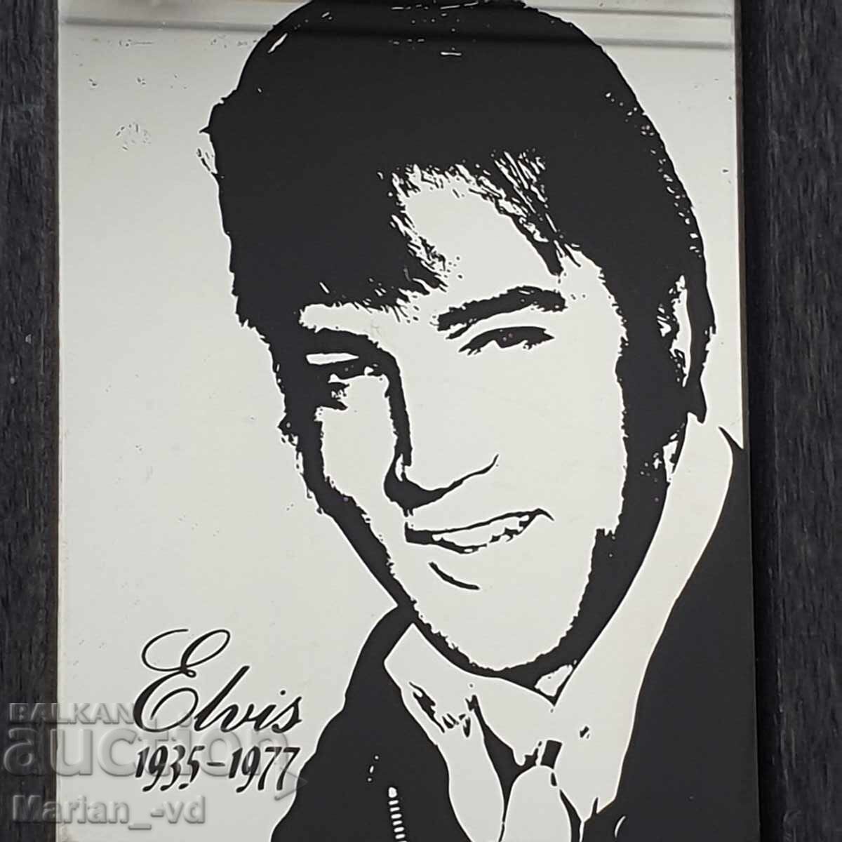 Collectible Elvis Presley Advertising Mirror with price 30.00 BGN | € 15.34